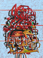Exquisite Corpse, 30x40" (Framed)