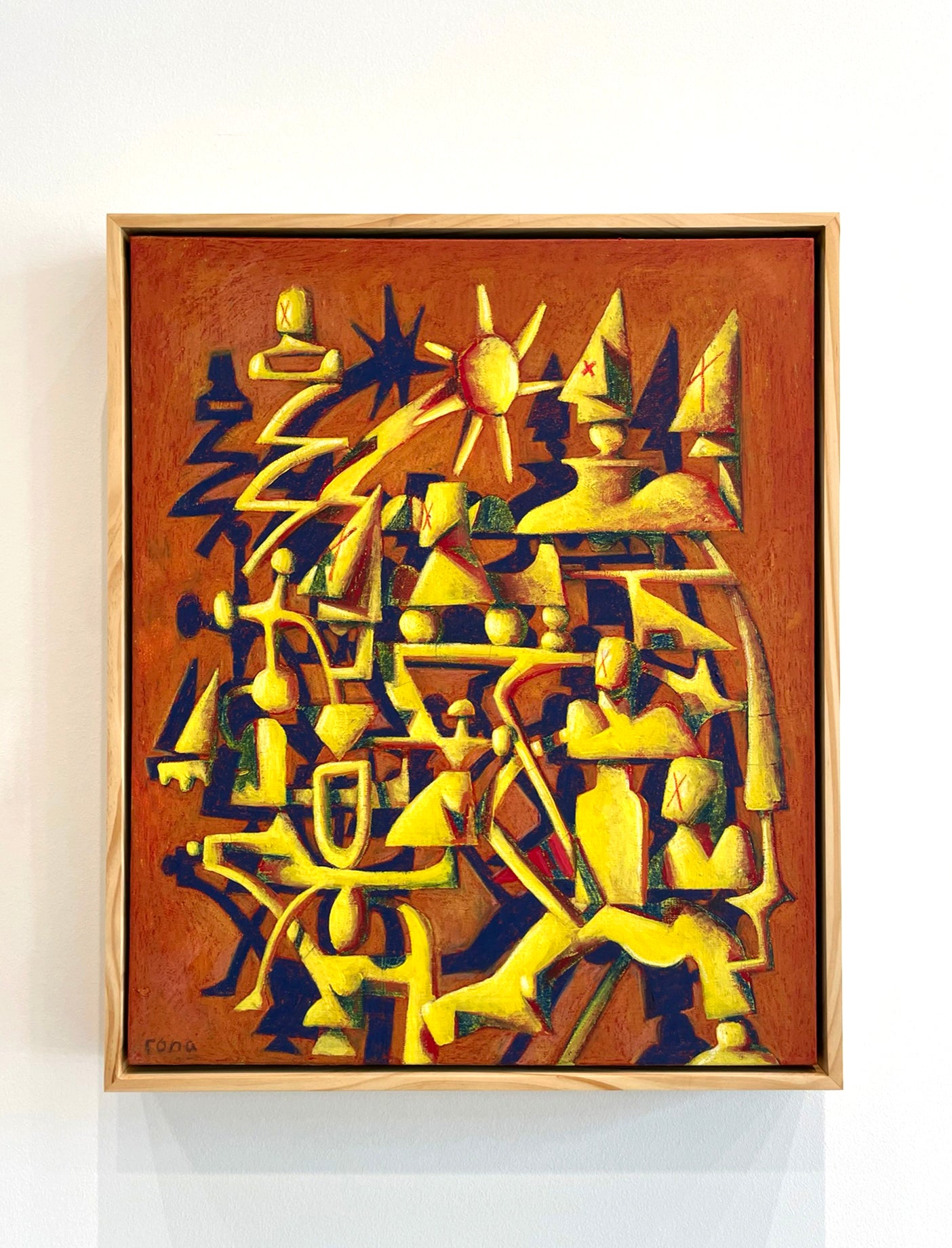 Goldcast, 20x24" (Framed)