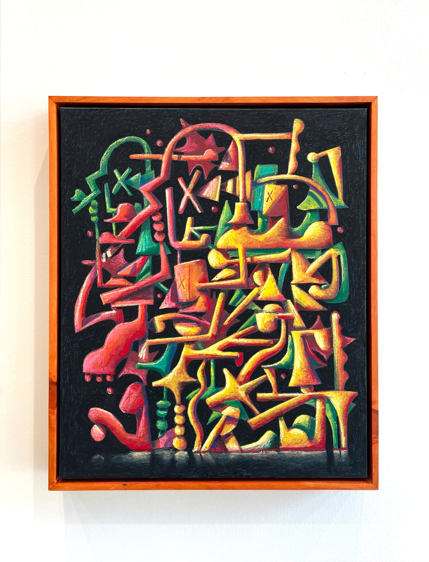 Abacus, 20x24" (Framed)