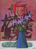 Purple Bouquet, 9x12"
