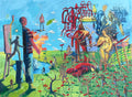In the land of imagination, 46x62”