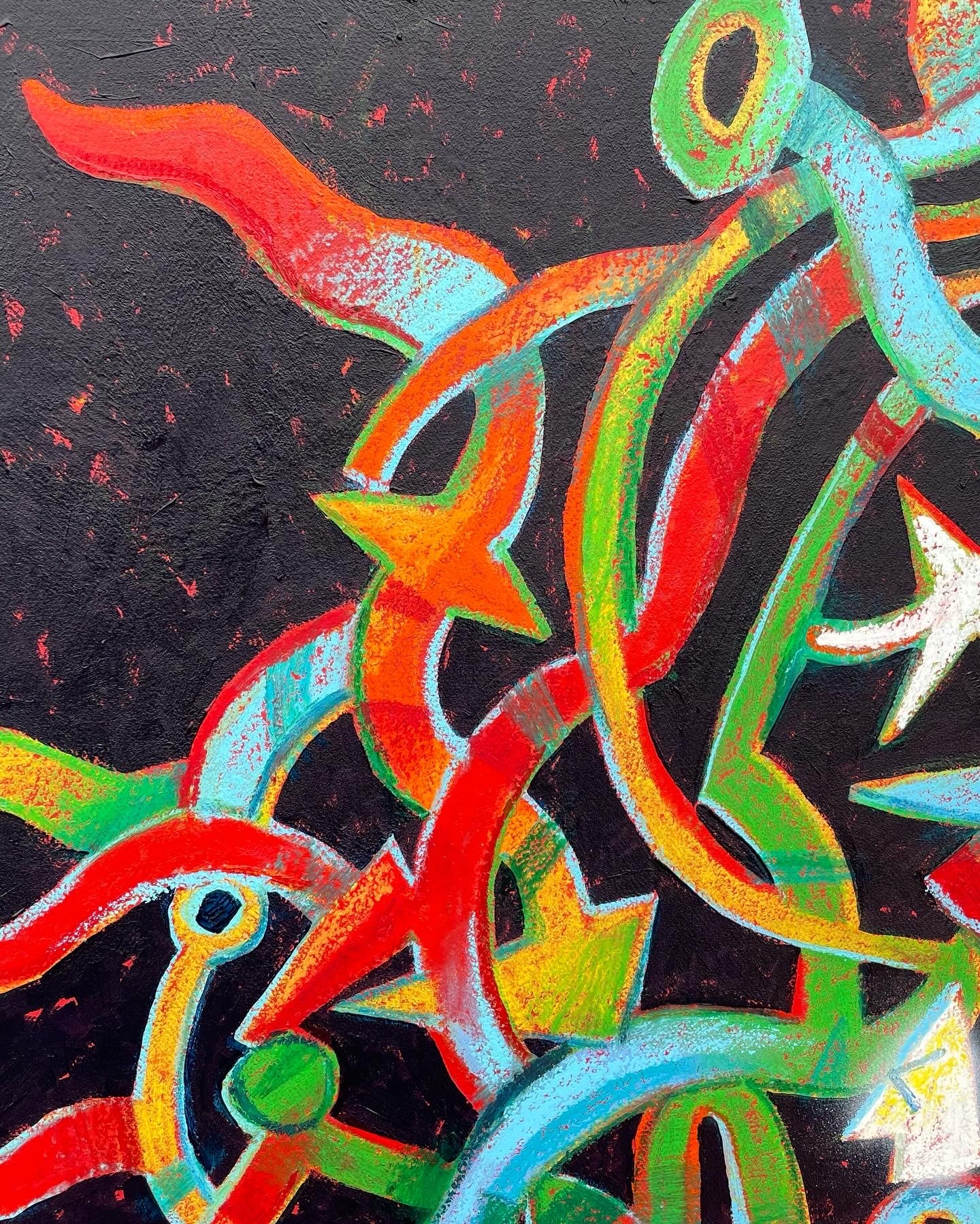 Night Entanglement, 24x30"