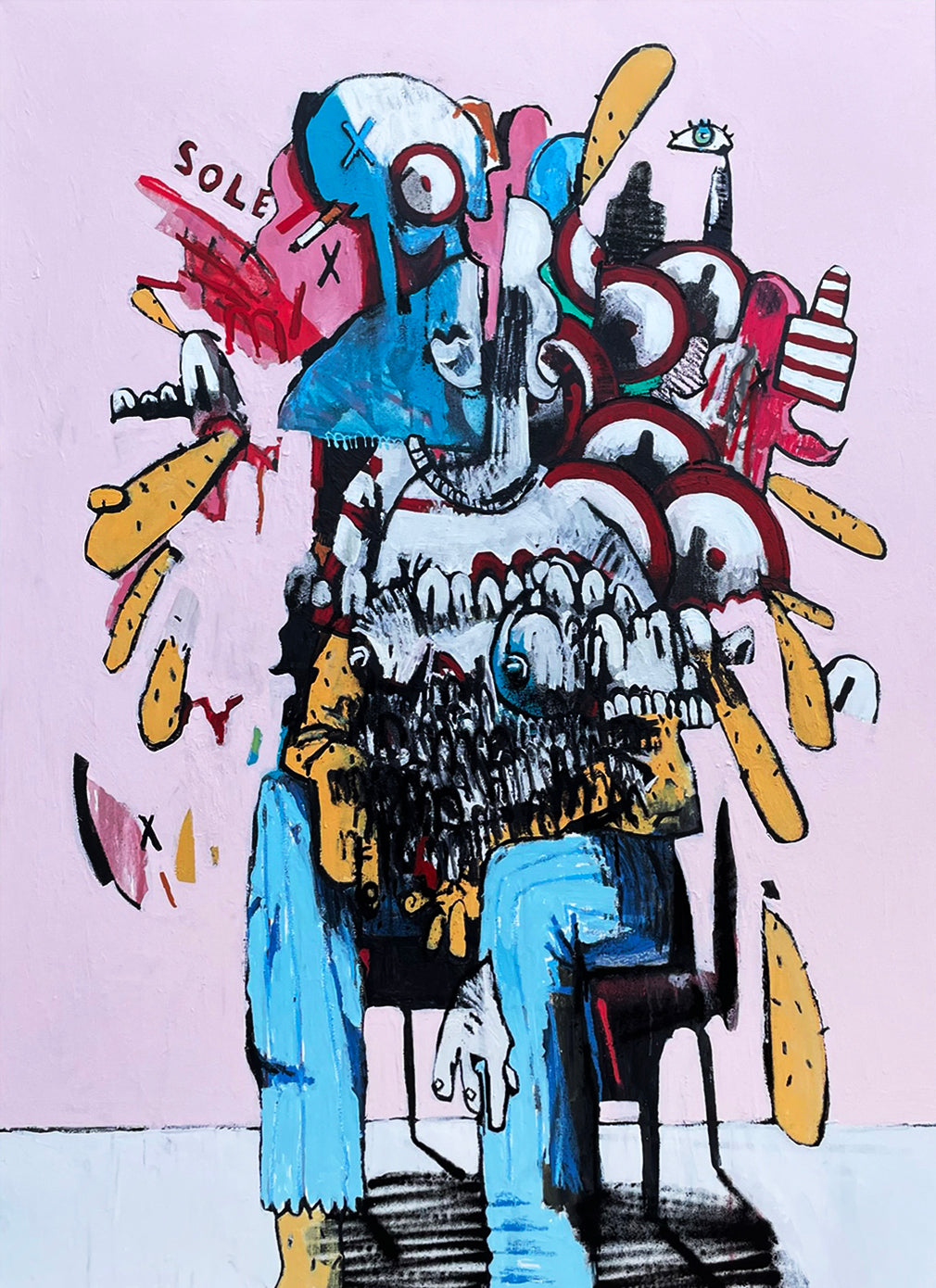 Smoker, 36x48"