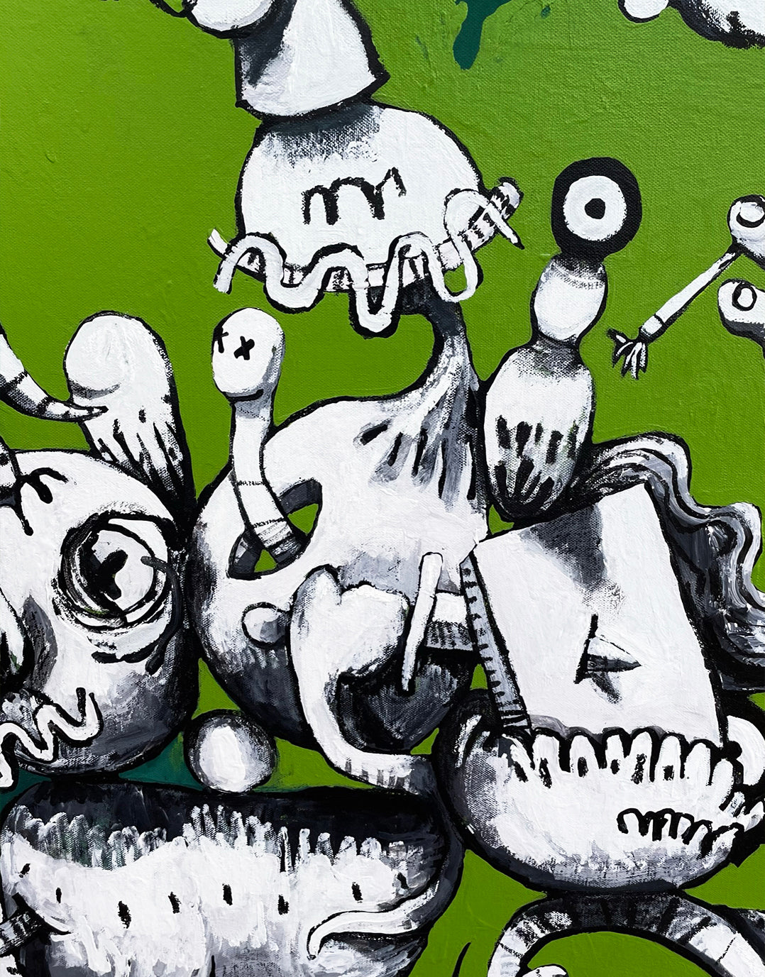 Worm Hole, 31x41"