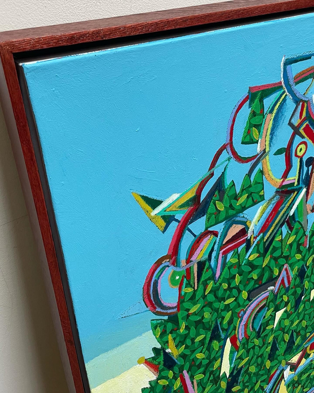 Never Stop Growing, 30x40" (Framed)