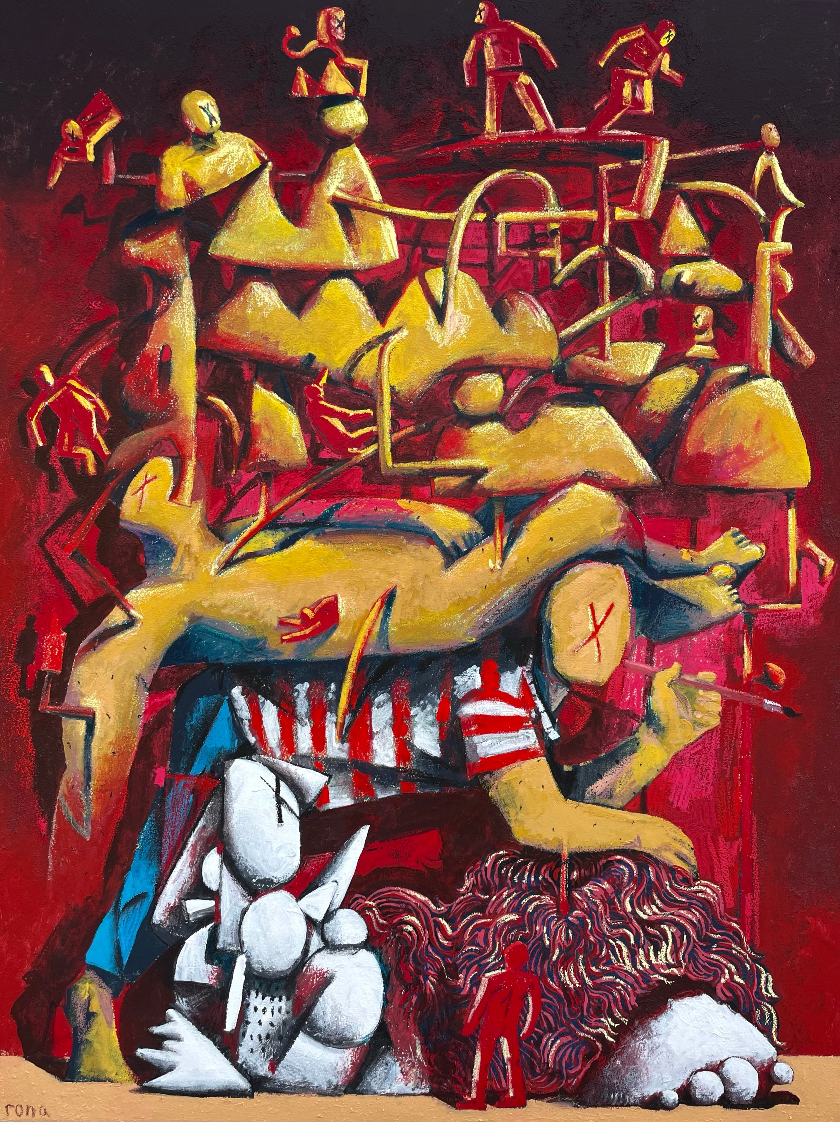 Bound by Creativity, 36x48”