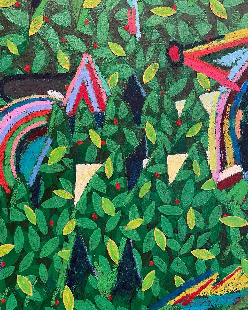 Never Stop Growing, 30x40" (Framed)