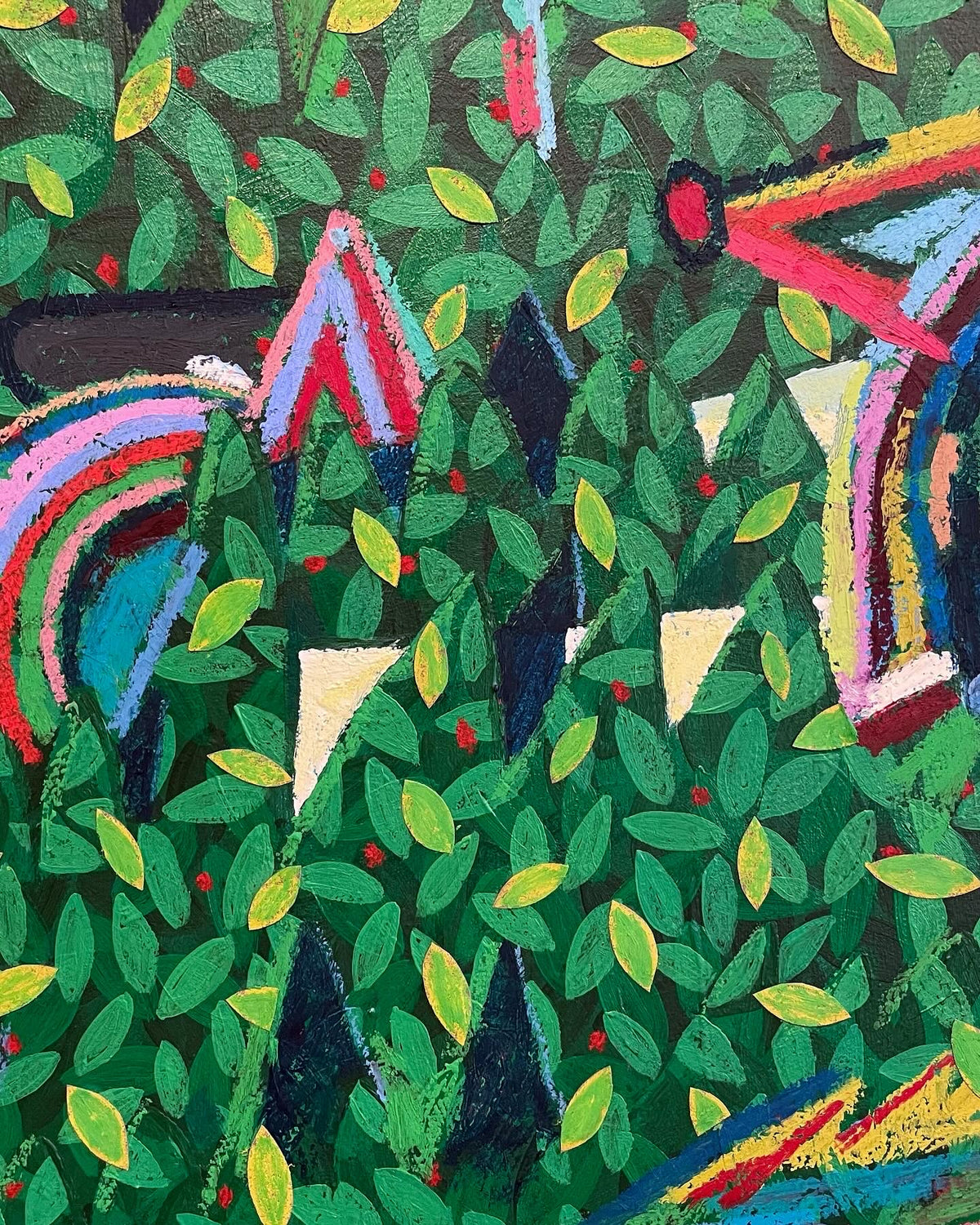Never Stop Growing, 30x40" (Framed)