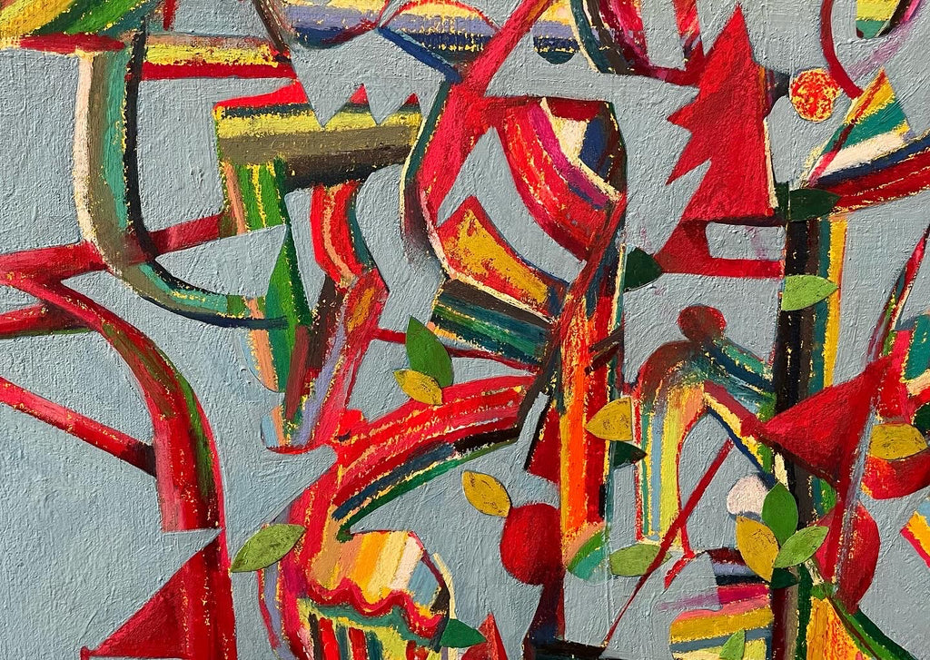 The Separation of Red, 45x32”