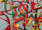 The Separation of Red, 45x32”