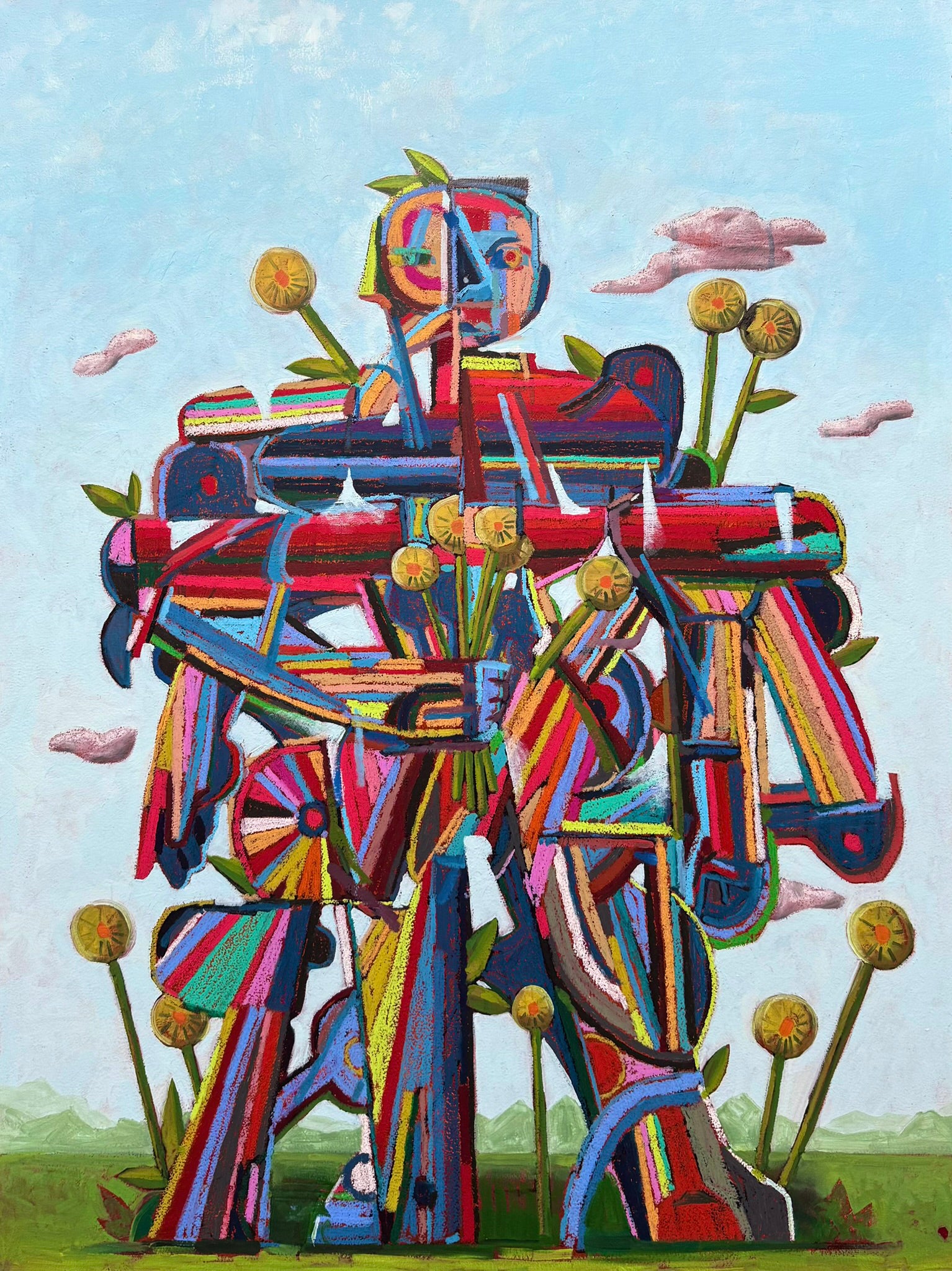 The Collector, 30x40" (Framed)