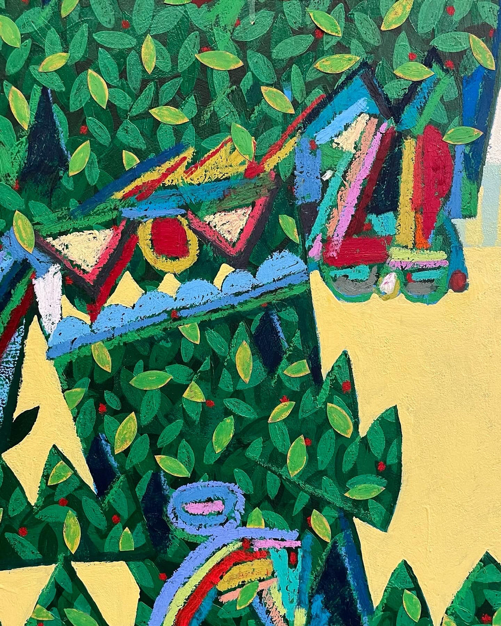 Never Stop Growing, 30x40" (Framed)