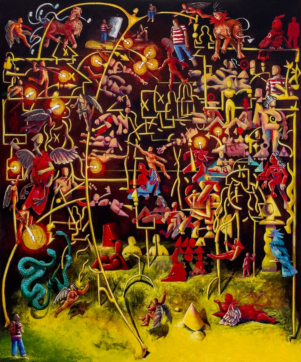 Finding Light, 5x6'