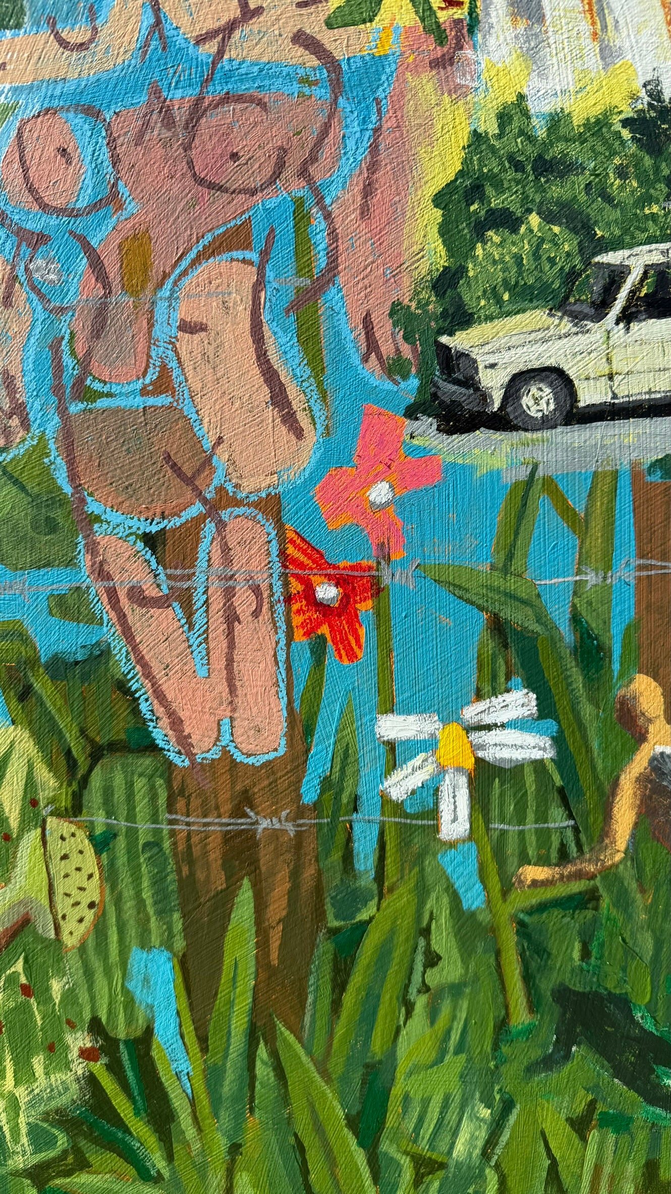 Beyond the Fence, 30x40”