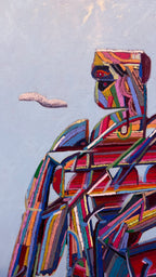 Wading, 30x40" (Framed)