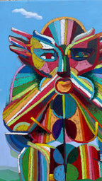 Handmask, 16x20" (Framed)