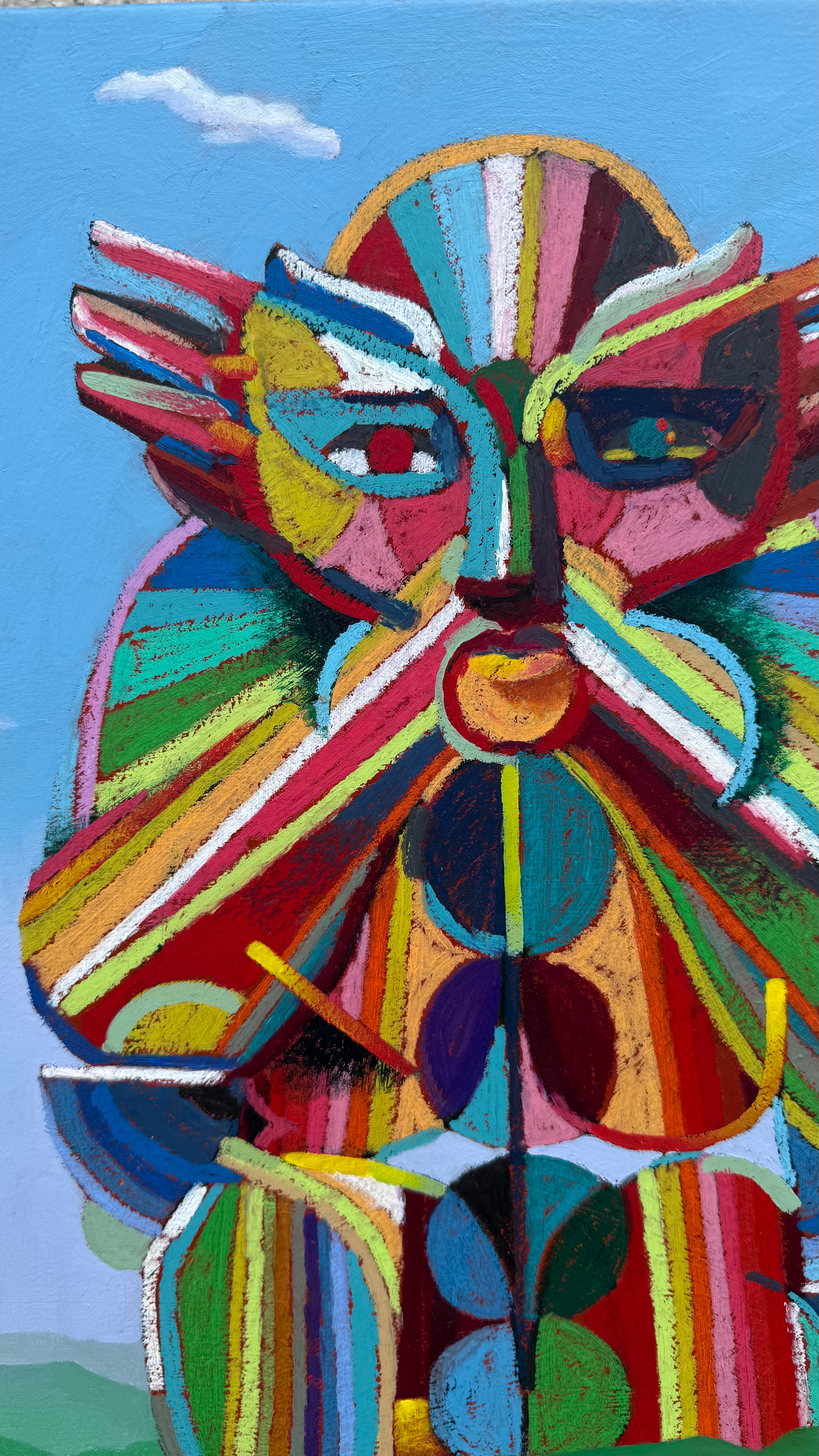 Handmask, 16x20" (Framed)