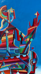 The Magician, 30x40" (Framed)