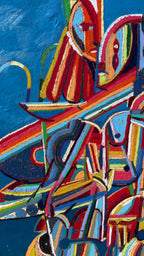 The Controller, 24x30" (Framed)