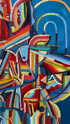 The Controller, 24x30" (Framed)