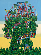 Never Stop Growing, 30x40" (Framed)