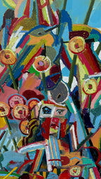 Sunflower Jam, 48x60"