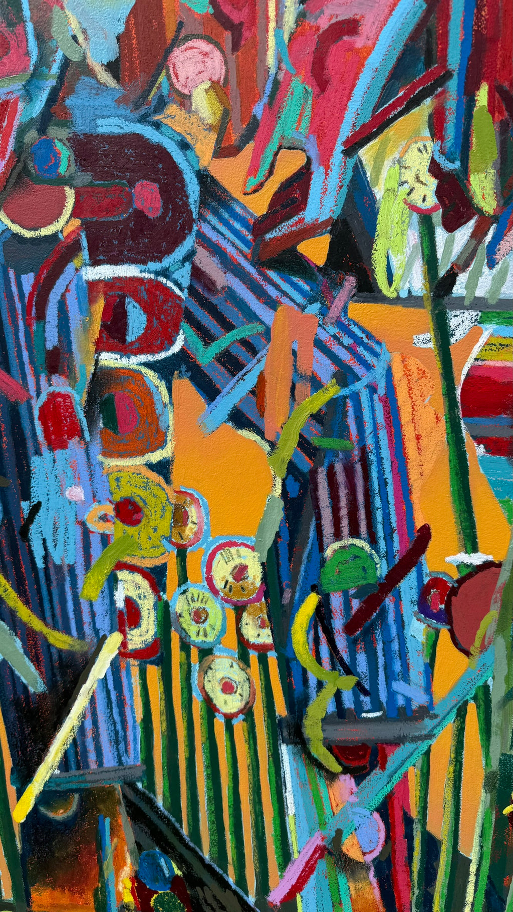 Sunflower Jam, 48x60"