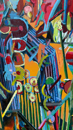 Sunflower Jam, 48x60"