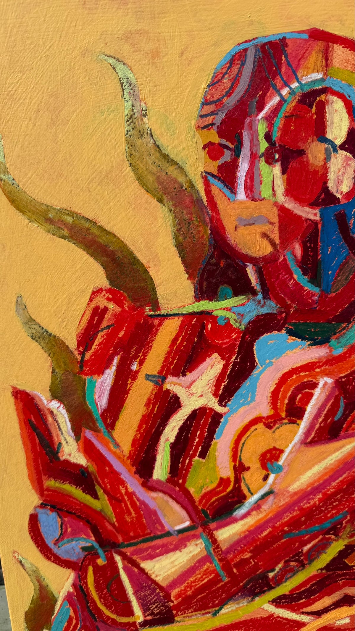 Setting Fire, 18x24”