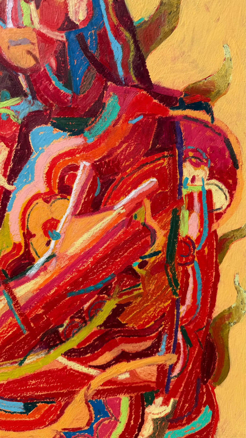 Setting Fire, 18x24”