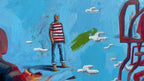 In the land of imagination, 46x62”