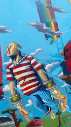 Summer Time Collage, 30x40”
