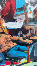 Summer Time Collage, 30x40”