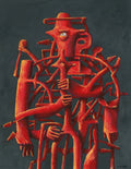 Burning Sensation, 9x7"