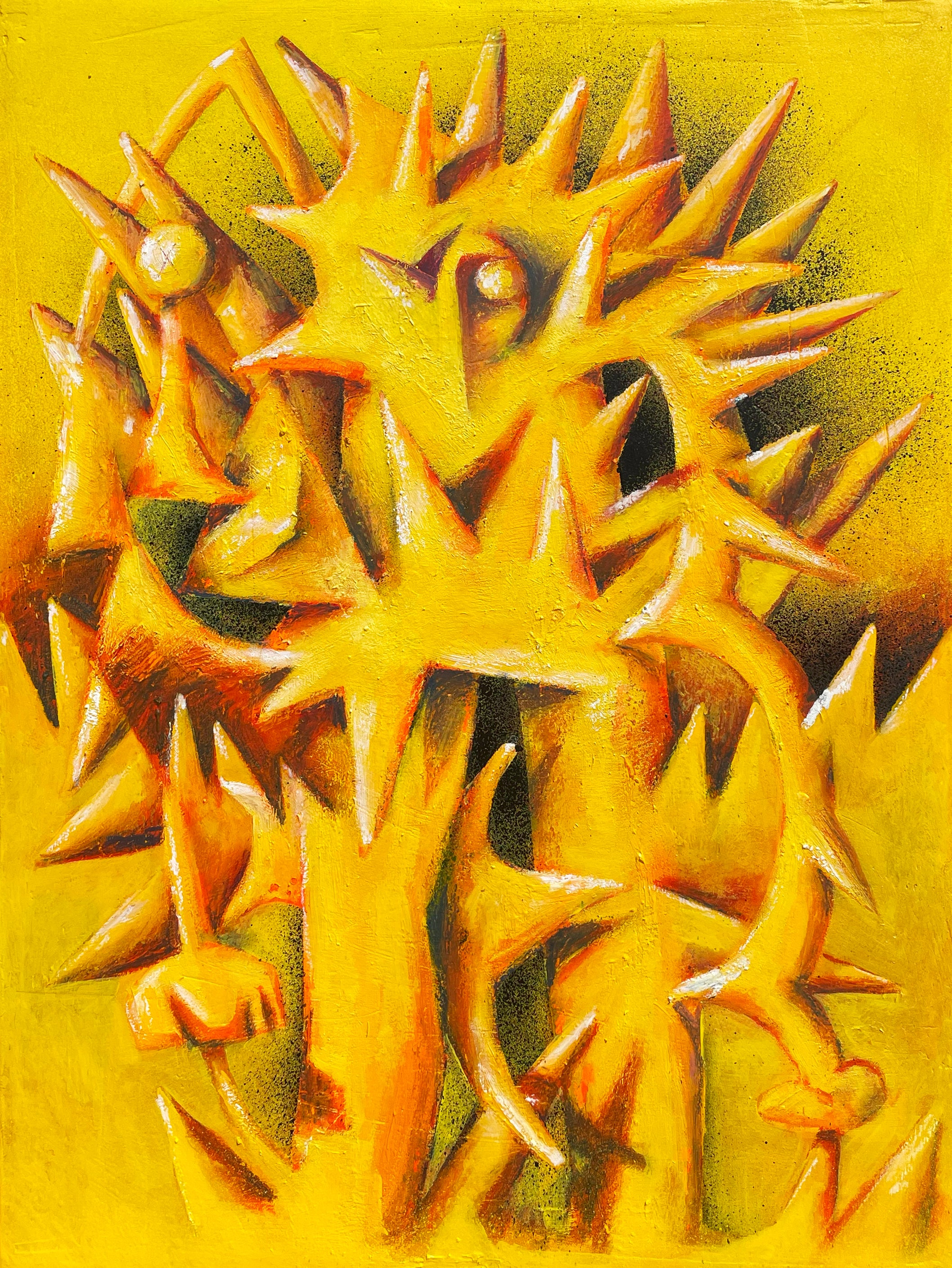 Solar Flares, 18x24”