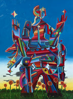 The Magician, 30x40" (Framed)