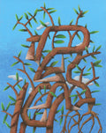 Whittled, 11x14" (Framed)