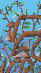 Whittled, 11x14" (Framed)