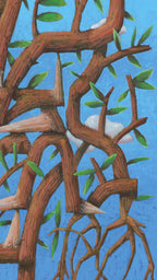 Whittled, 11x14" (Framed)