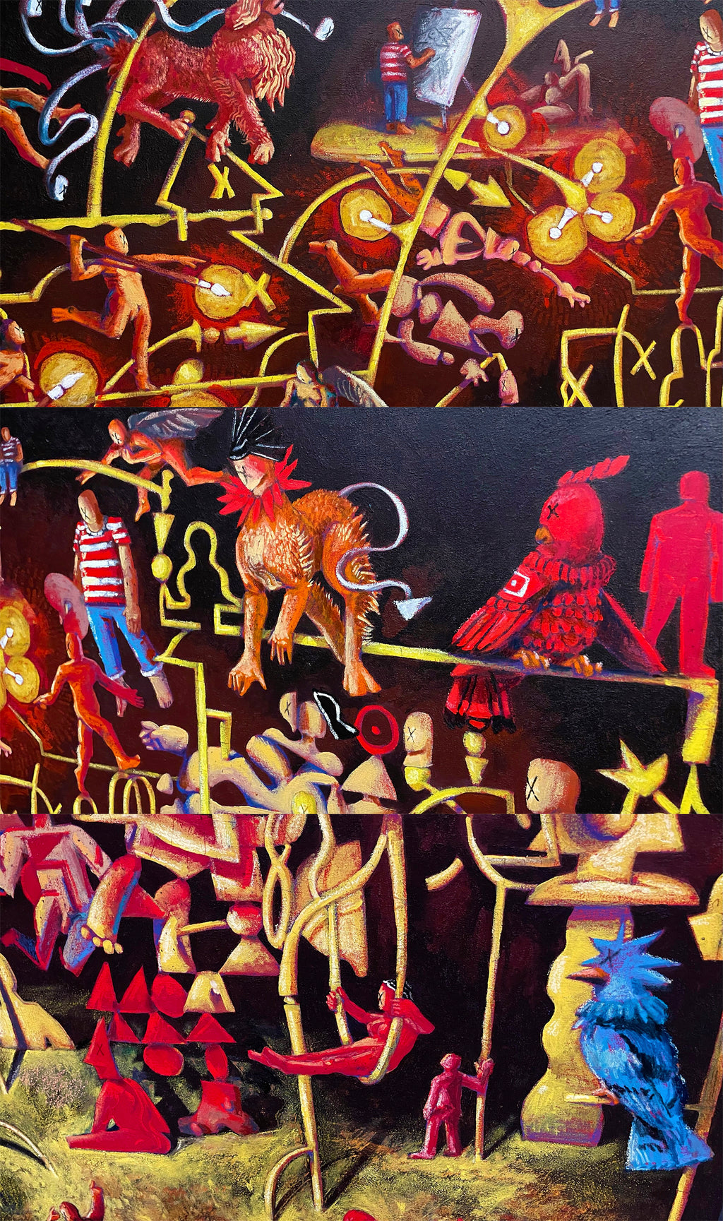 Finding Light, 5x6'