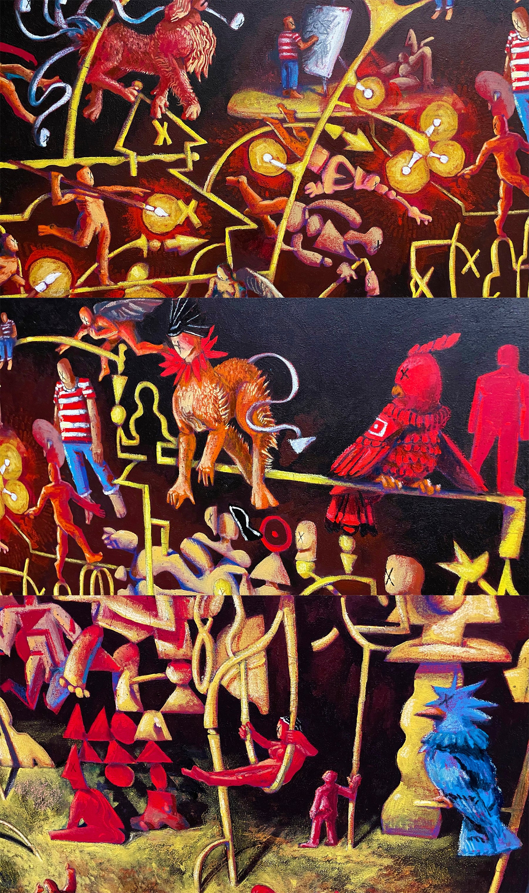 Finding Light, 5x6'