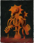 Sun Sculpture, 11x14"